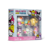 PACK X6 FIGURAS HELLO KITTY AND FRIENDS ASST