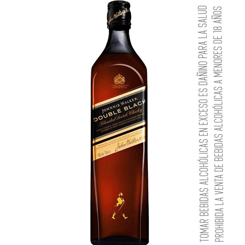 Compra Johnnie Walker Whisky Double Black 750 ml desde donde estés en Pharmax Online. Encuentra los mejores vinos, espumantes y licores. (5831293206680)