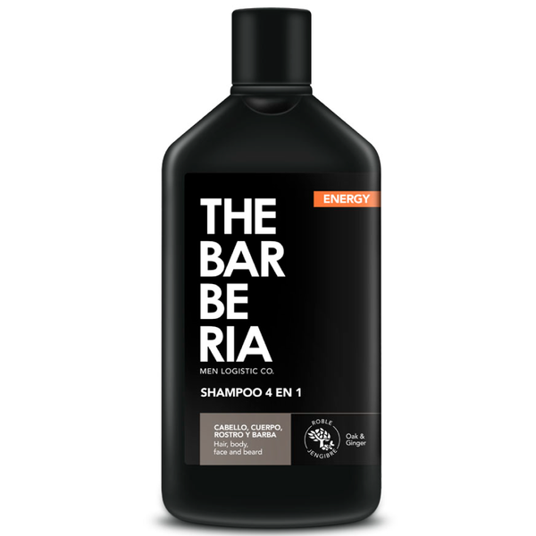 The Barberia Shampoo 4 En 1 Energy X 300 Ml (6813885890712)