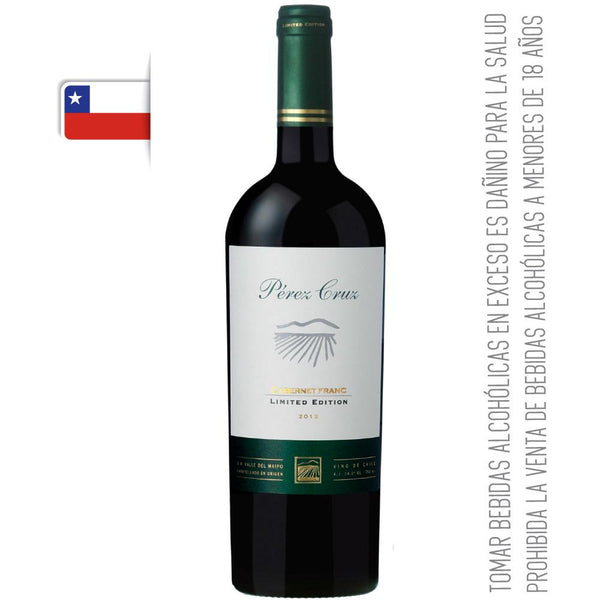 Compra Pérez Cruz Cabernet Franc Limited Edition 750 ml Chile desde donde estés en Pharmax Online. Encuentra los mejores vinos, espumantes y licores. (5831293927576)