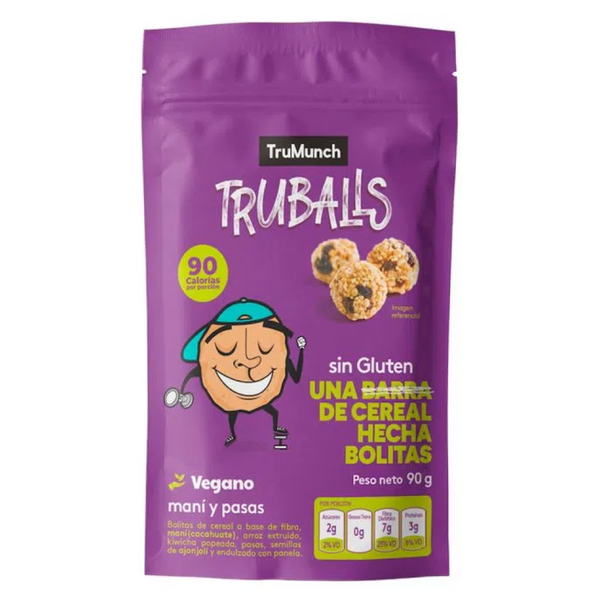 Truballs Manipasas bolitas de cereal x 90gr