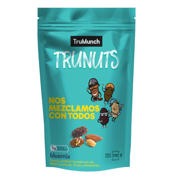 TRUNUTS MANIMIX MEZCLA DE GRANOS Y NUECES X 150GR