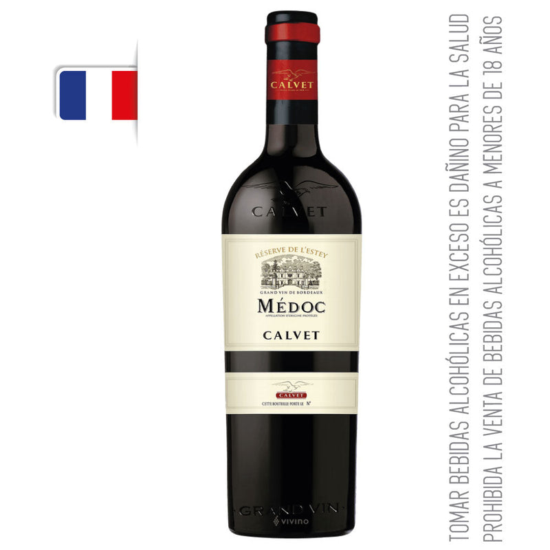 Reserve del l´estey medoc calvet 750ml